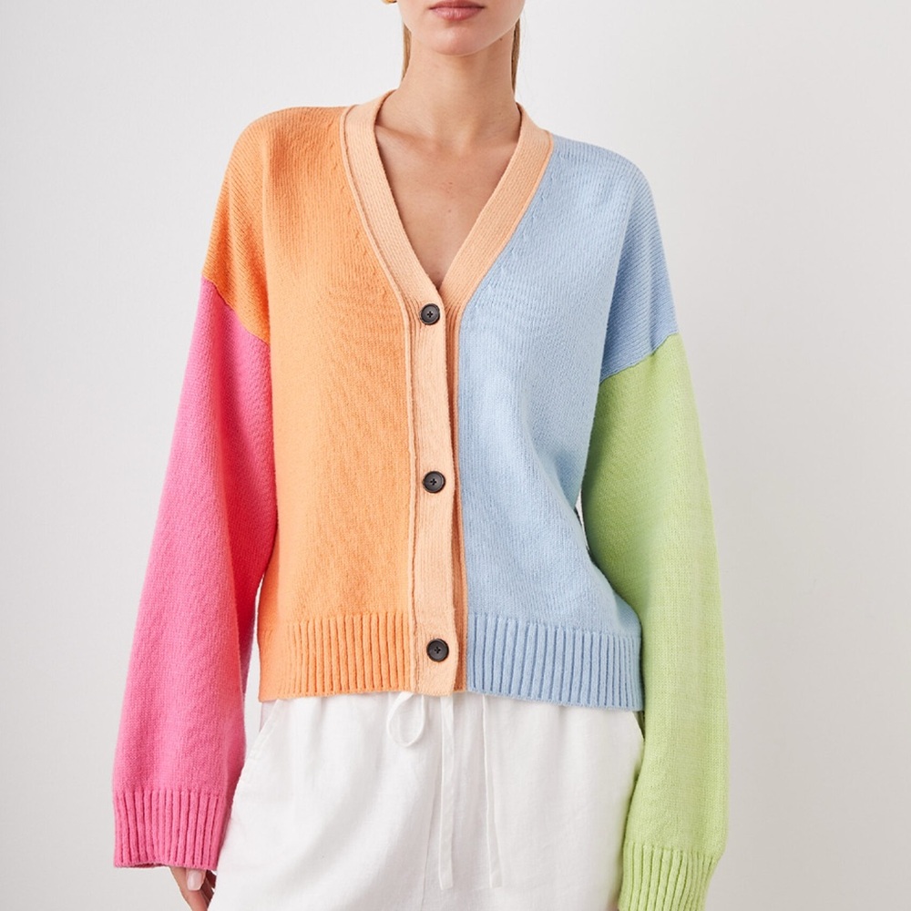 Rails Reese Cardigan in Multi Pastel